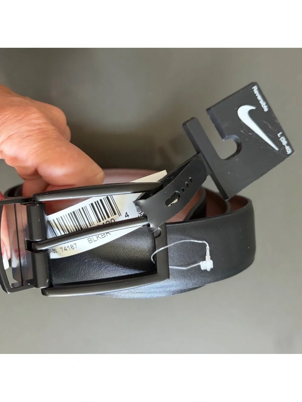 Nike Reversible Leather Belt Size L (38-40)